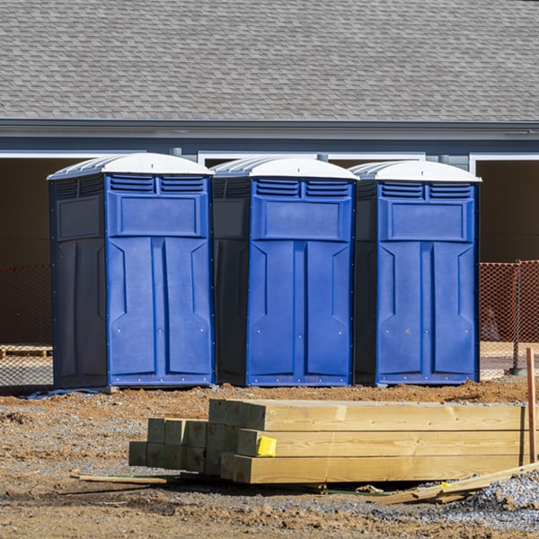 are there any restrictions on what items can be disposed of in the porta potties in Bethel Park